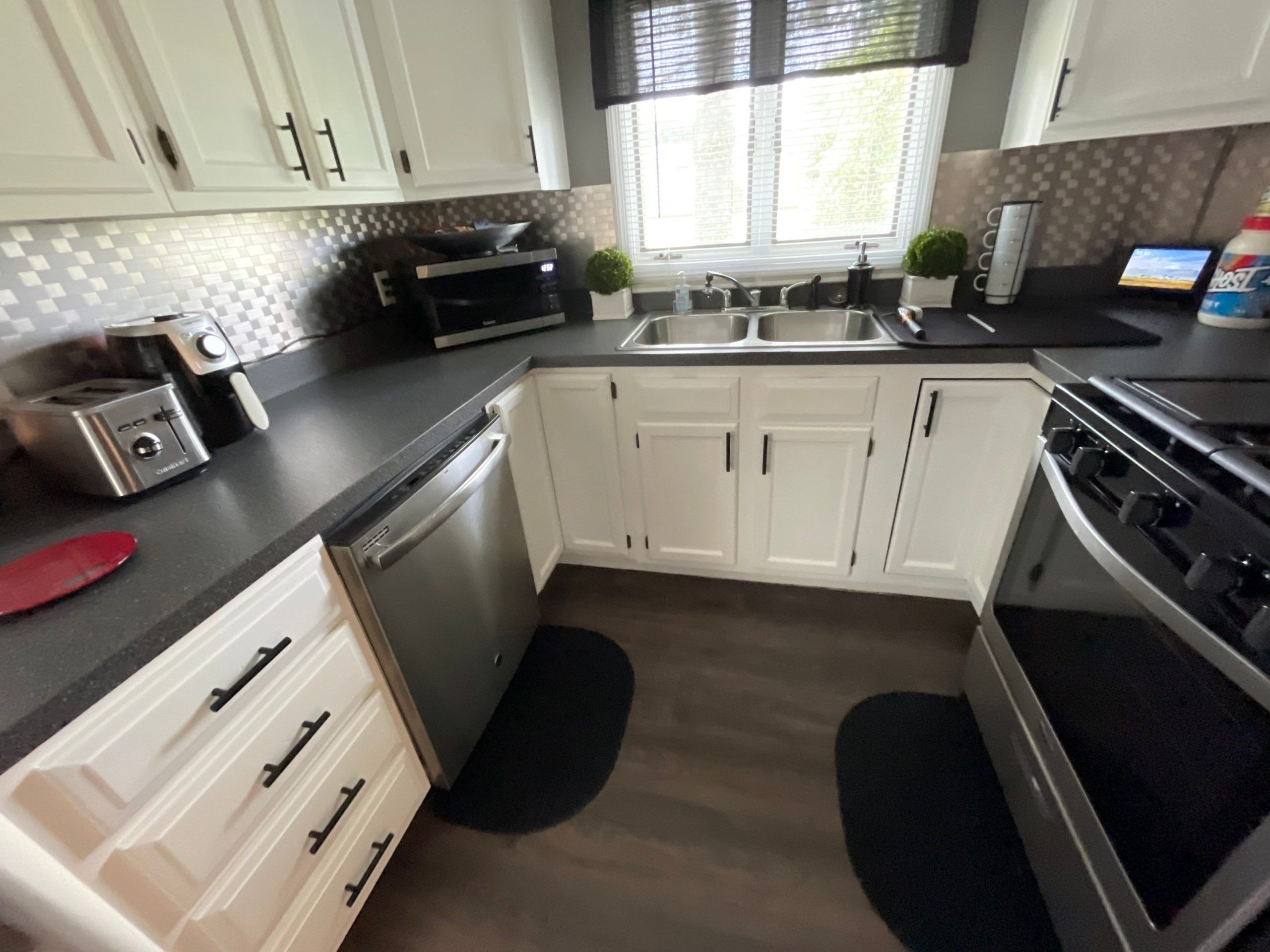 A remodeled kitchen